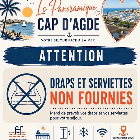 Le Panoramique Cap D'agde Agde